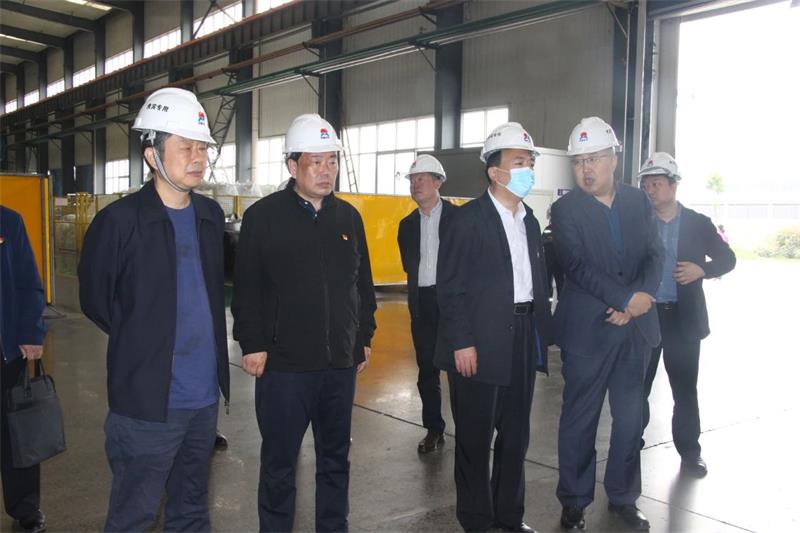 國家糧食和物資儲備局河南局分黨組副書記、副局長李強一行蒞臨公司調(diào)研