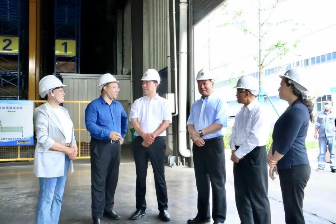 鄭州海關(guān)副關(guān)長李兆明到明泰科技調(diào)研
