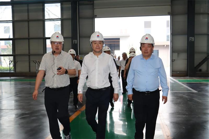 山東省臨朐縣黨政考察團到明泰鋁業(yè)參觀考察