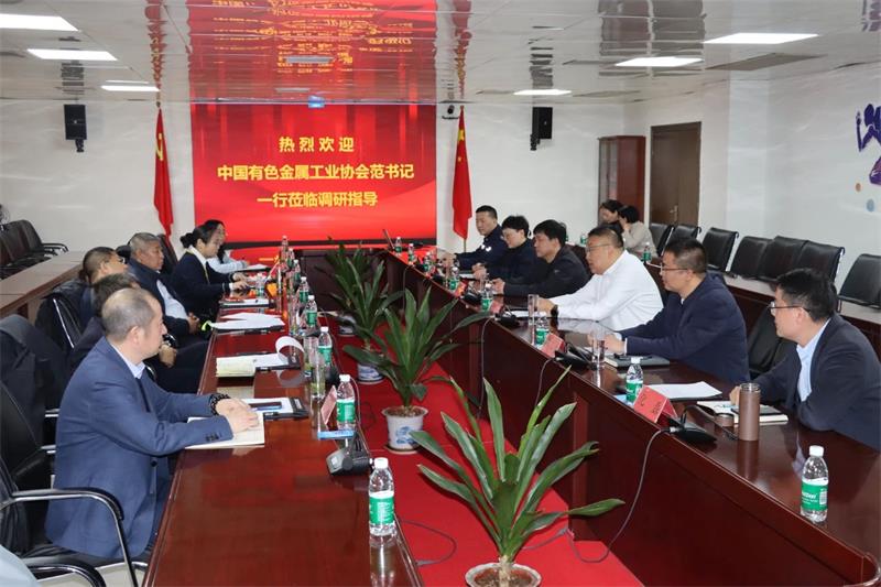 中國(guó)有色金屬工業(yè)協(xié)會(huì)黨委副書(shū)記范順科一行蒞臨明泰鋁業(yè)調(diào)研